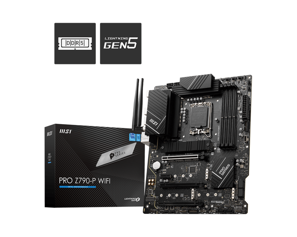 MSI Motherboard PRO Z790 P WIFI DDR5 MSI Motherboard PRO Z790 P WIFI DDR5